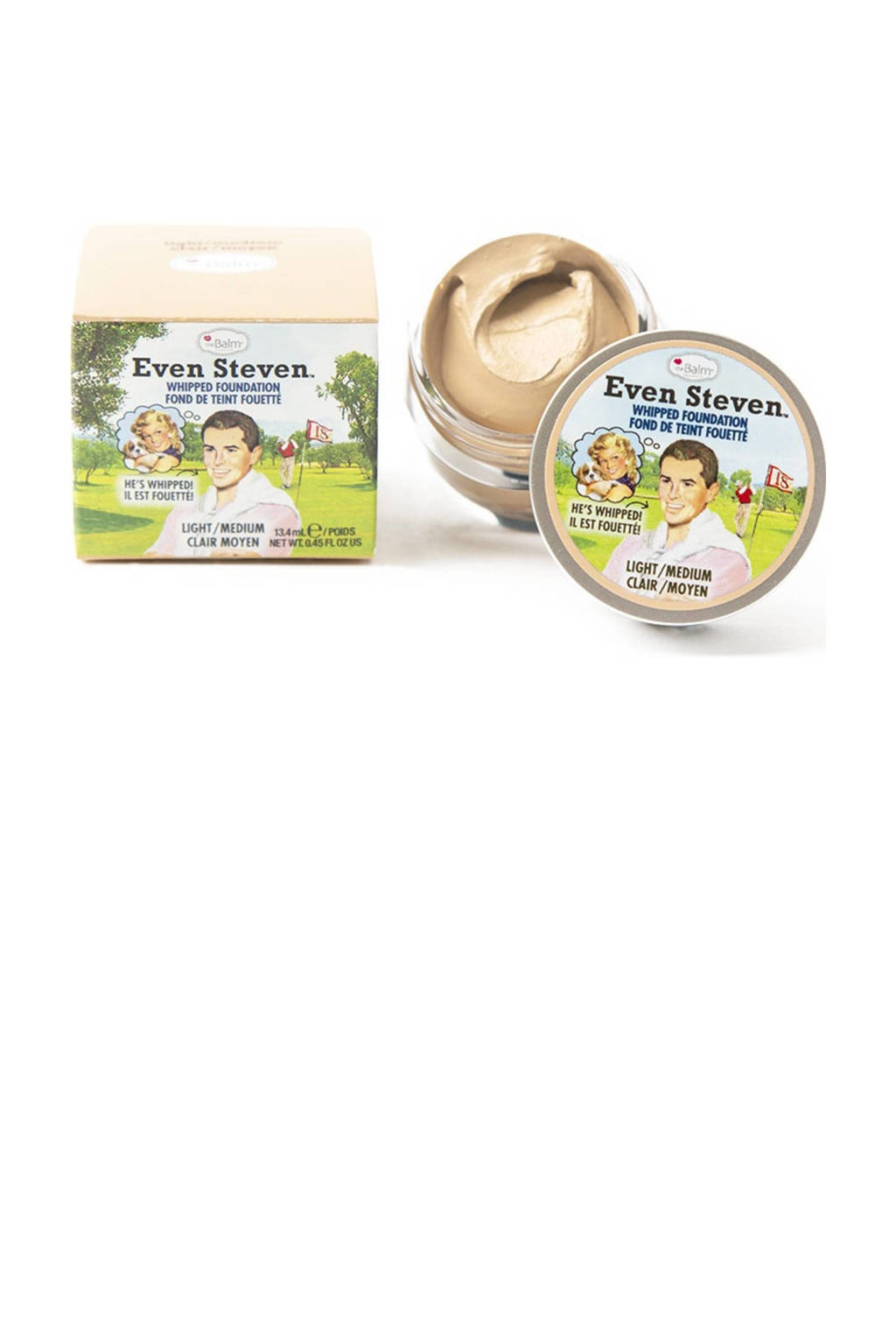 The Balm Even Steven foundation -Light /Medium, Light/medium