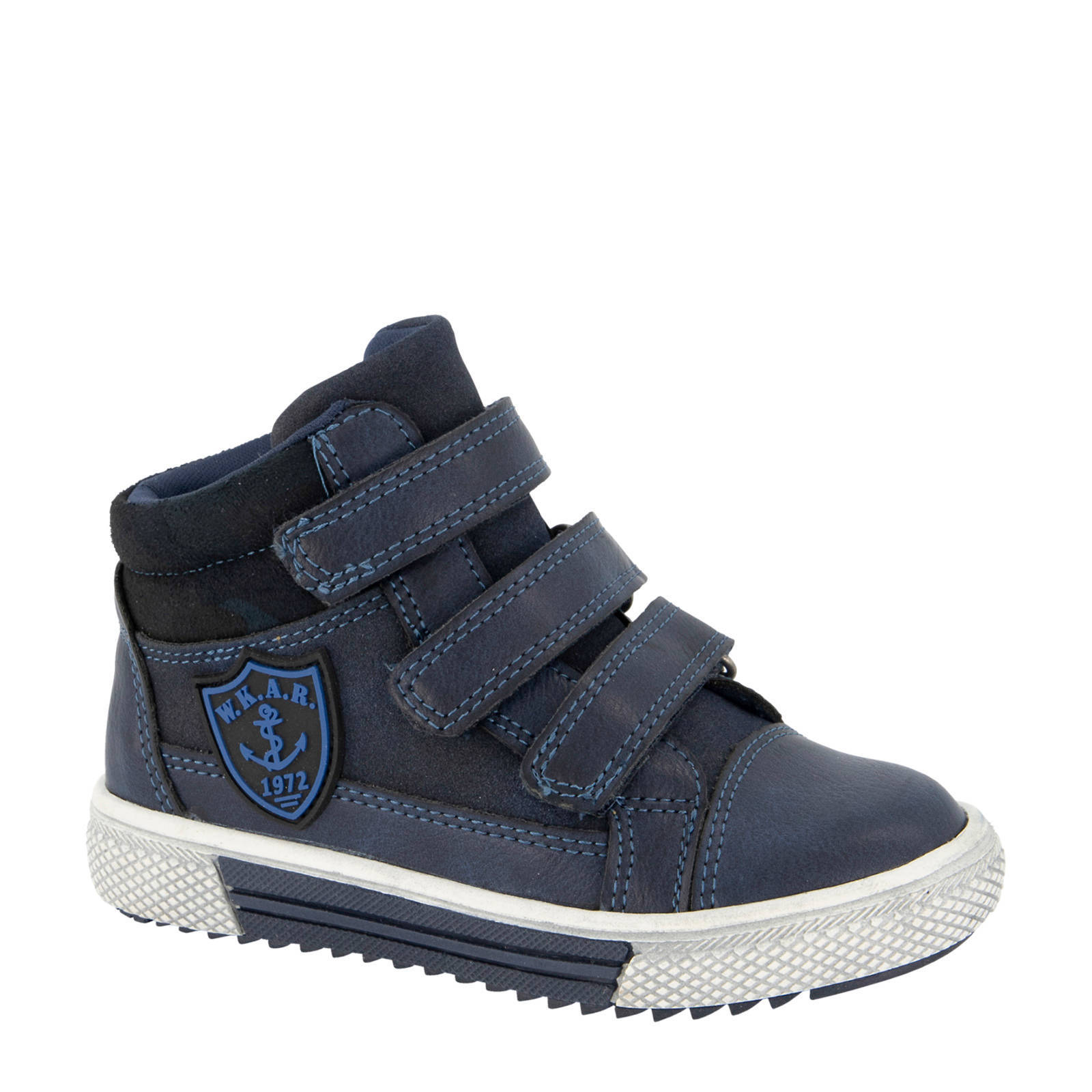 Bobbi-Shoes hoge sneakers donkerblauw | wehkamp