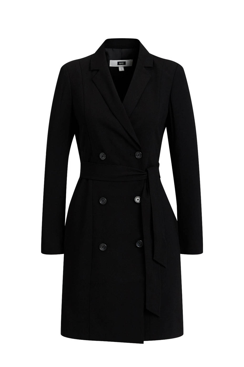 WE Fashion coat black uni, Black Uni