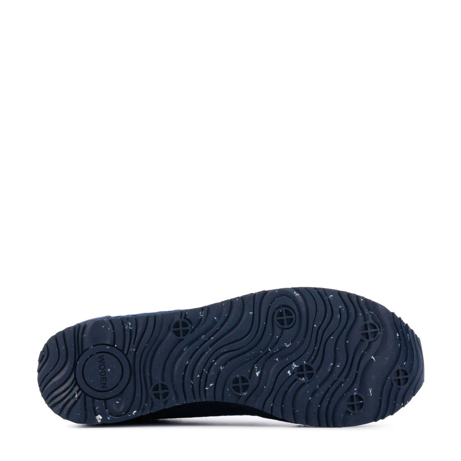 Woden Ydun Sue Mesh II suède sneakers donkerblauw | wehkamp