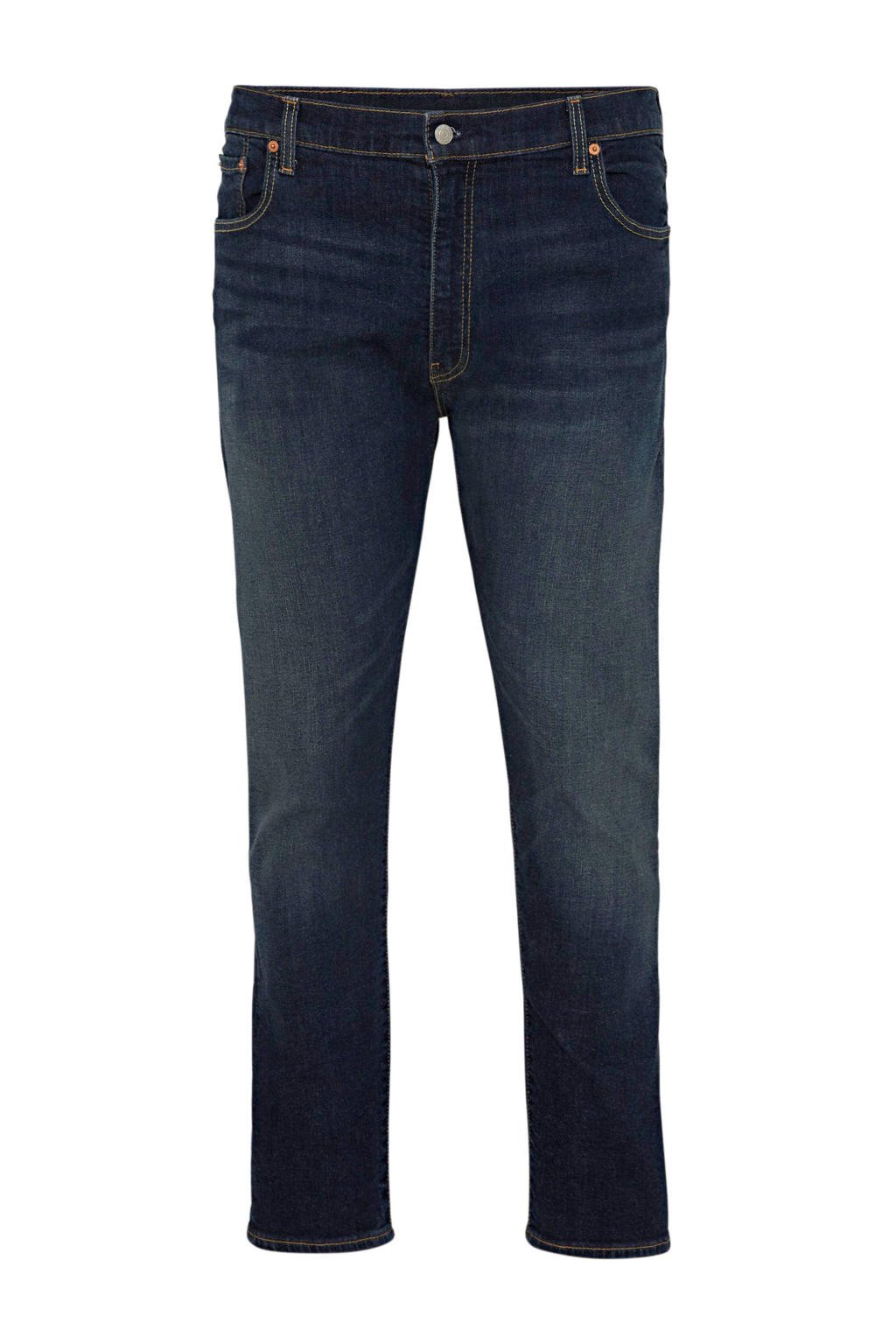 Levi's Big and Tall slim tapered fit jeans 512 Plus Size dark denim