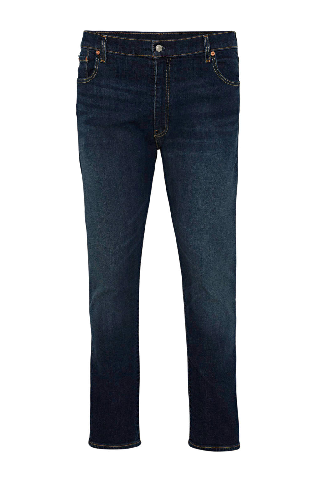 Levi's Big and Tall tapered fit jeans 502 Plus Size dark denim
