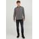 JACK & JONES JEANS INTELLIGENCE slim fit jeans JJIGLENN JJICON black denim