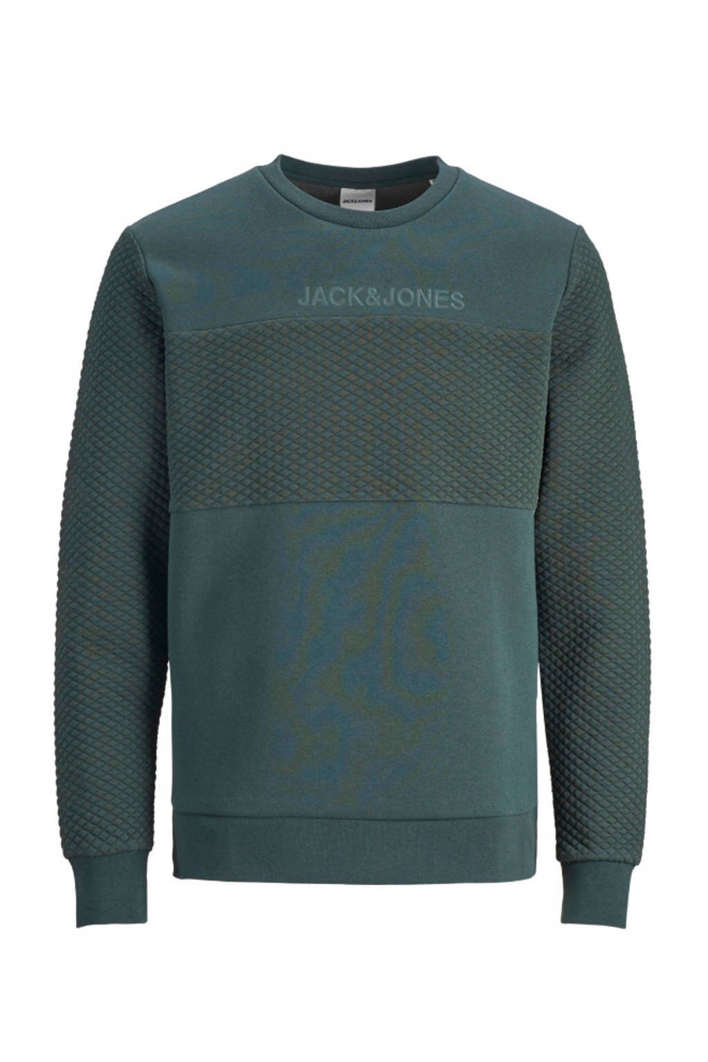 JACK & JONES PLUS SIZE sweater met textuur groen, Groen