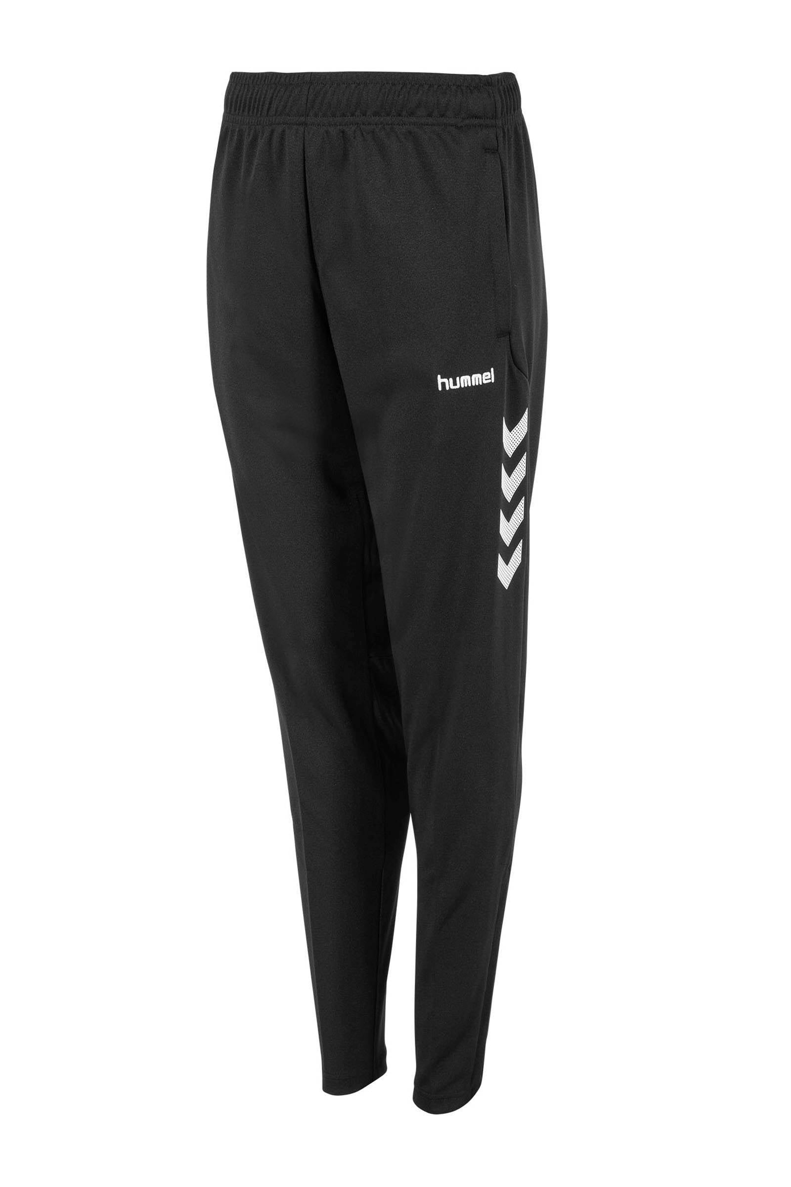 hummel trainingsbroek zwart | wehkamp