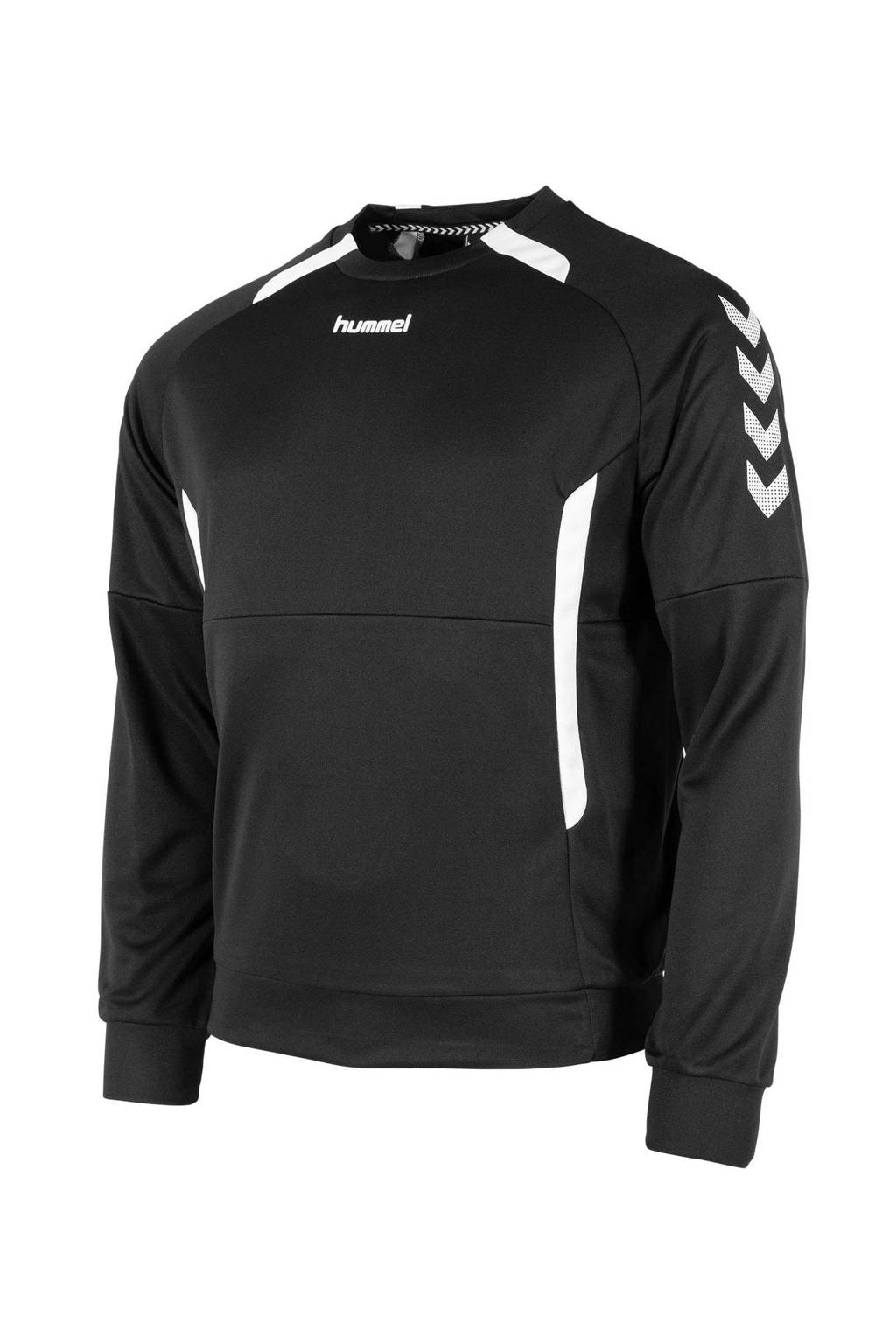 hummel Senior sportsweater Authentic Top RN zwart/wit wehkamp