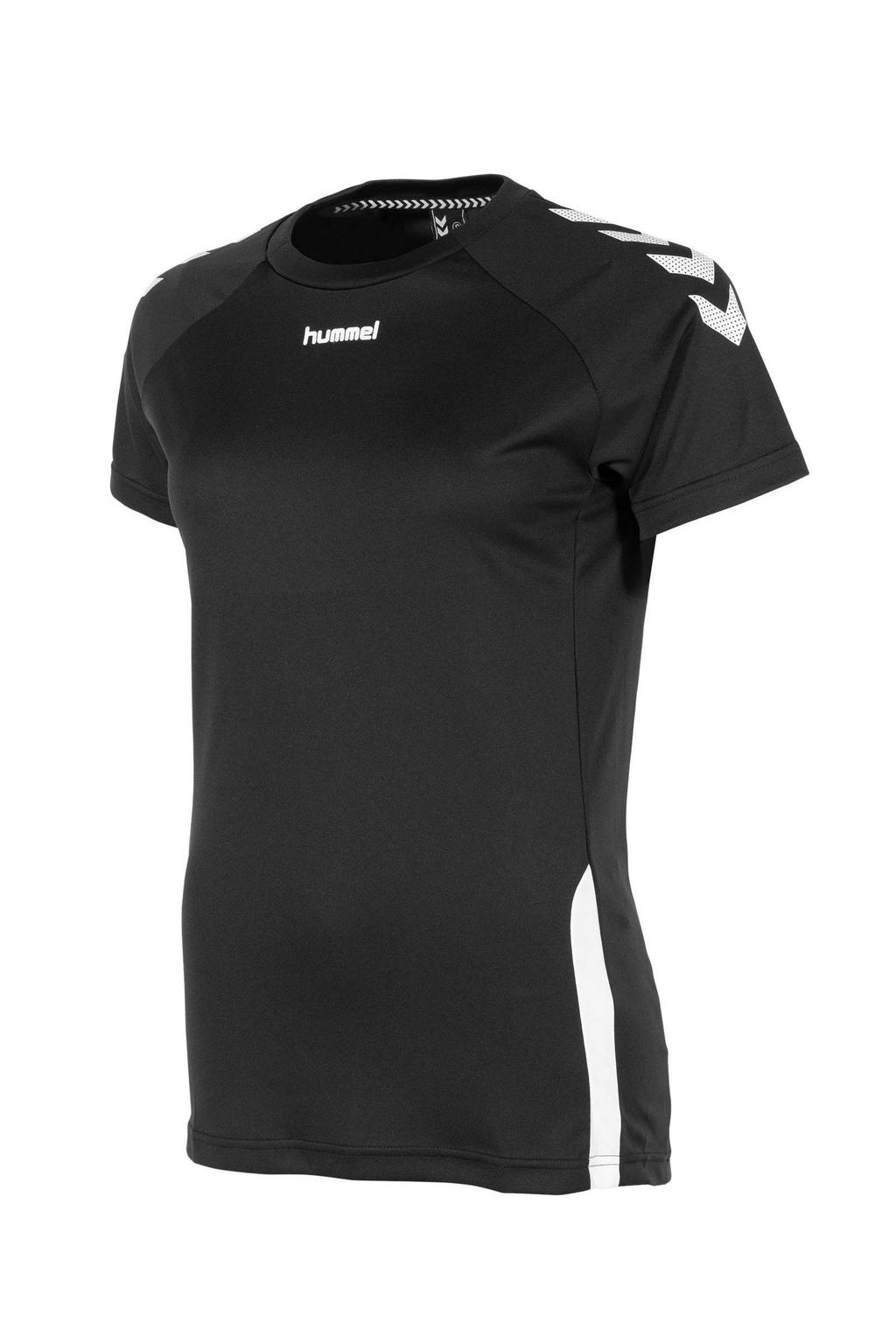 hummel voetbalshirt zwart