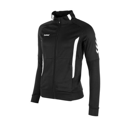 hummel sportvest zwart/wit afbeelding