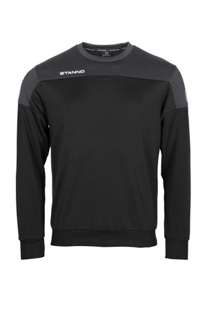   voetbalsweater zwart/antraciet