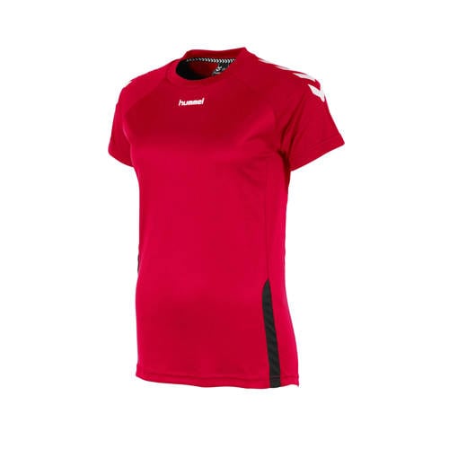 hummel voetbalshirt rood afbeelding