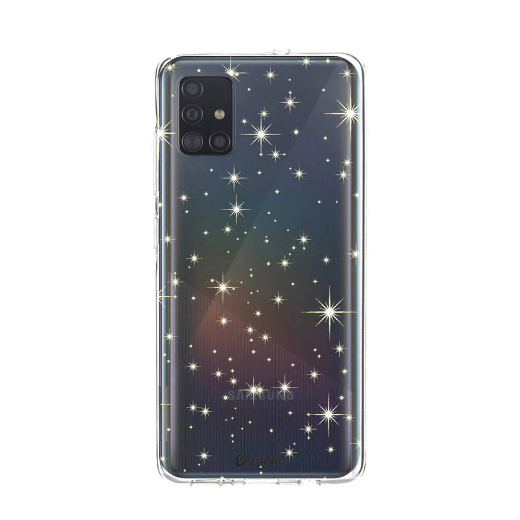 Casetastic telefoonhoesje GALAXY A51 STARS SOFTCOVER, Transparant