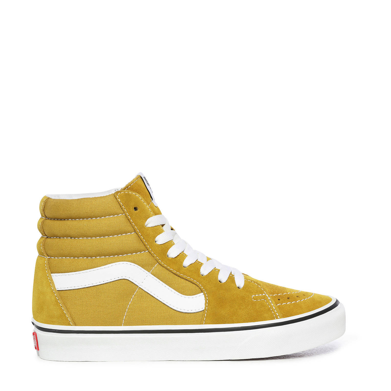 VANS SK8-Hi suède sneakers okergeel | wehkamp