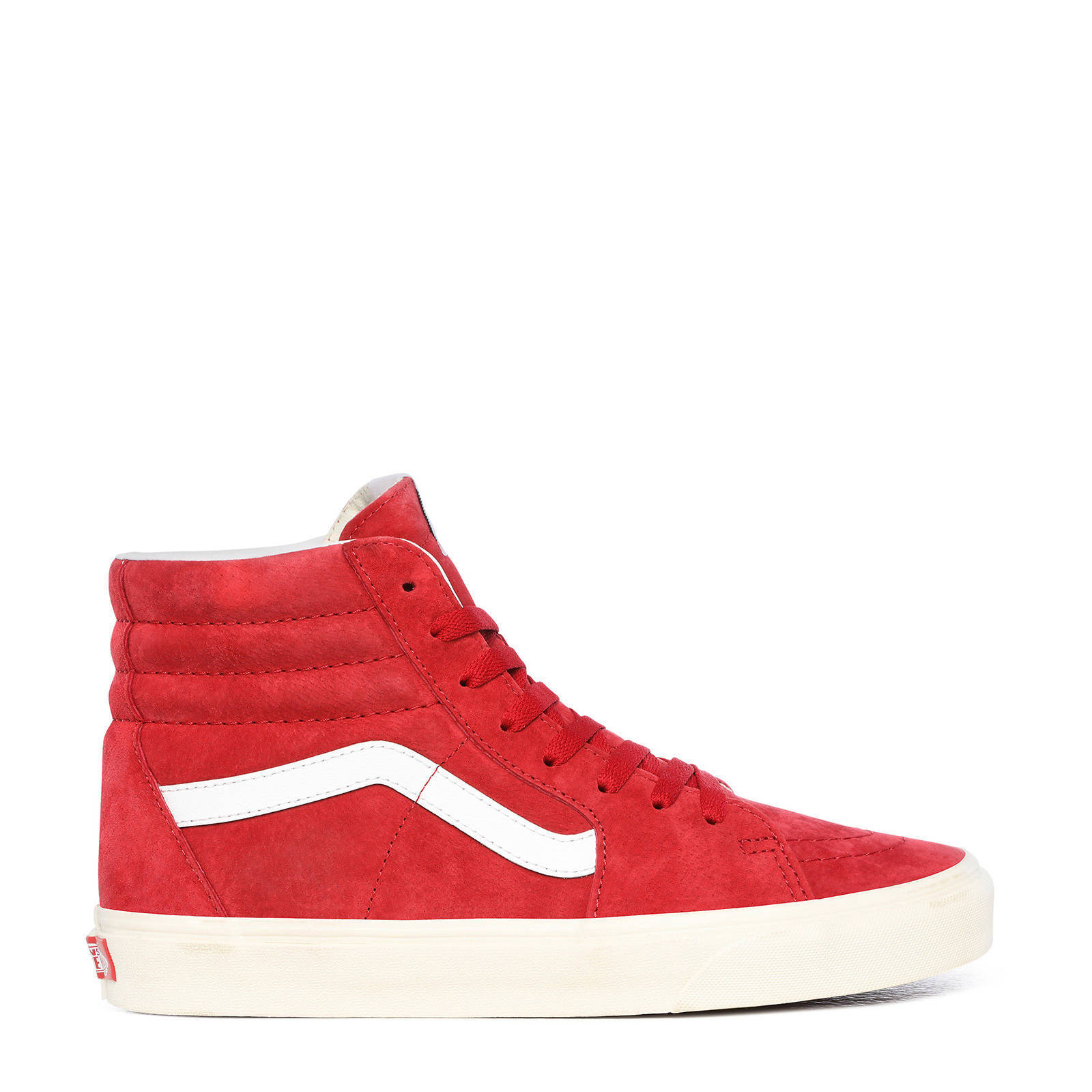 VANS SK8-Hi suede sneakers rood/wit | wehkamp