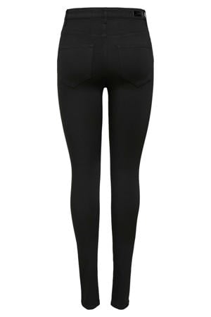 high waist skinny jeans ONLFOREVER black denim