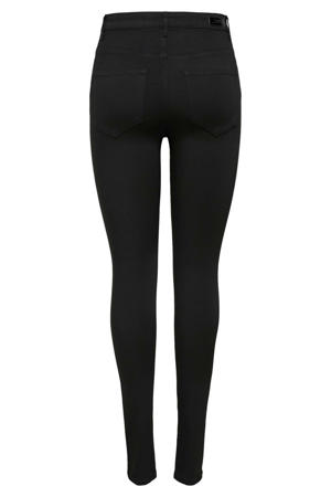 high waist skinny jeans ONLFOREVER black denim