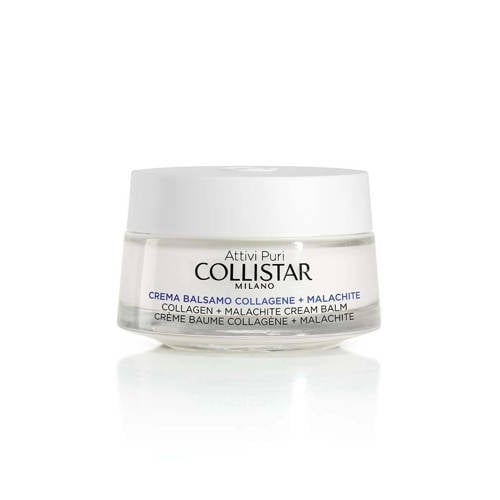 Collistar Attivi Puri Collagen + Malachite Cream Balm gezichtscrème - 50 ml