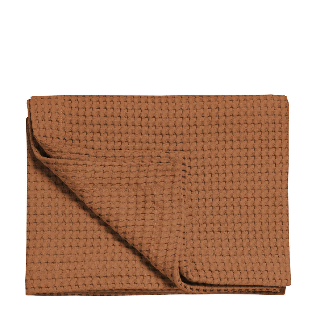 Vandyck luxe pique wafel bedsprei (160x250 cm)