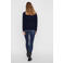 VERO MODA trui VMCREWLEFILE donkerblauw