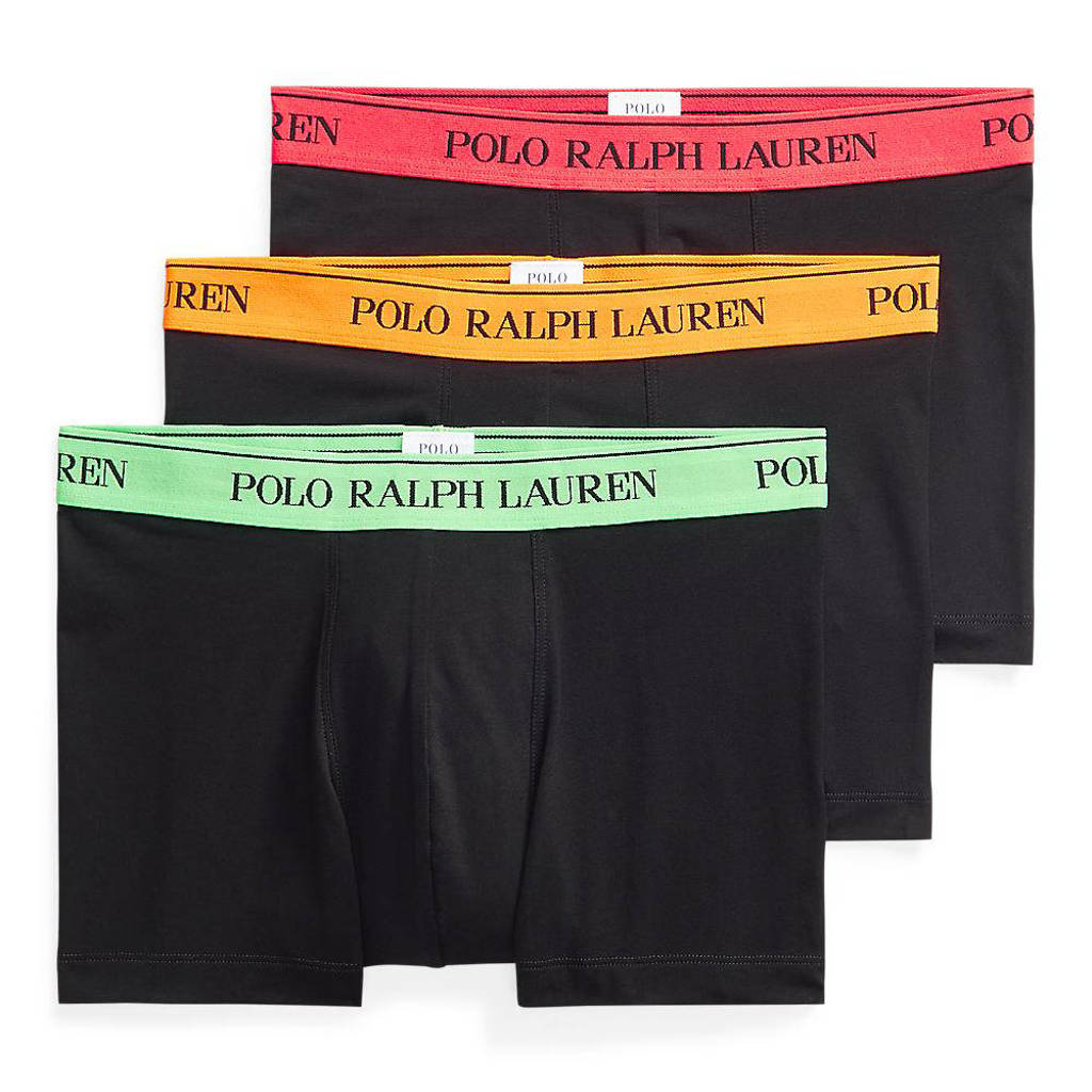POLO Ralph Lauren boxershort (set van 3), Zwart