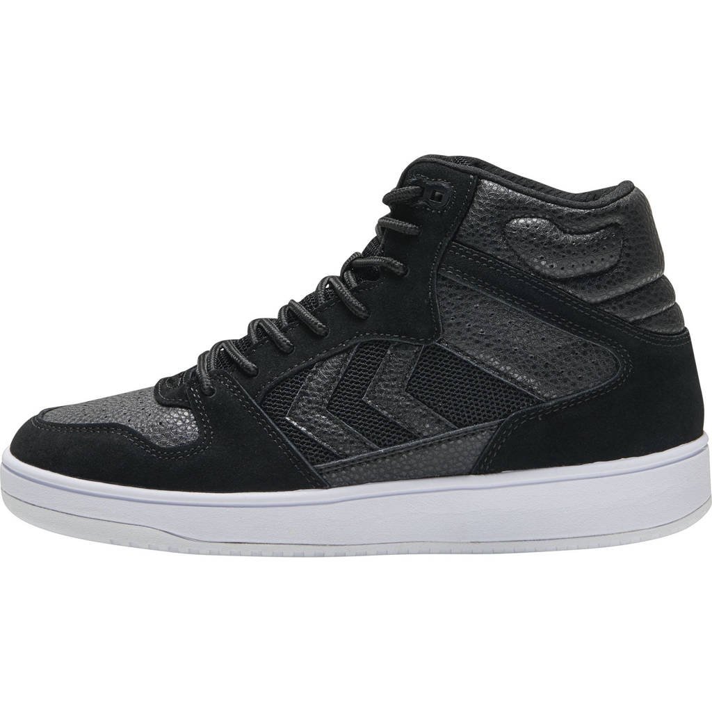 hummel ST Power Play Mid sneakers zwart, Zwart
