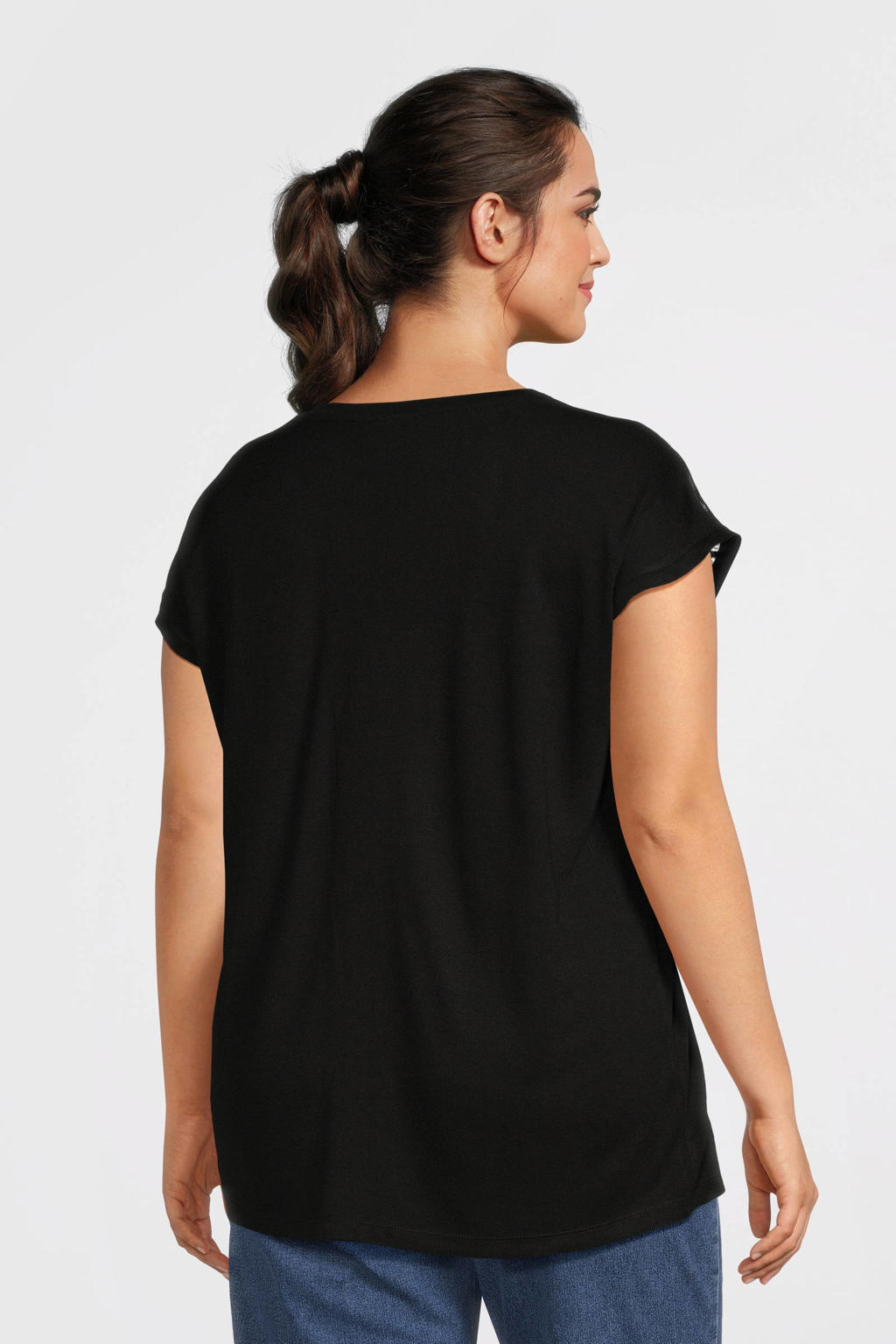 Only Carmakoma Nova Life 3/4 Smock Top - Camiseta De Mujer | Nencini Sport Only Carmakoma Nova Life 3/4 Smock Top - Camiseta De Mujer | Nencini Sport