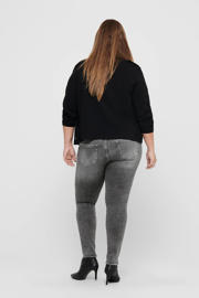 thumbnail: ONLY CARMAKOMA cropped regular waist skinny jeans CARWILLY grijs