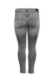 thumbnail: ONLY CARMAKOMA cropped regular waist skinny jeans CARWILLY grijs