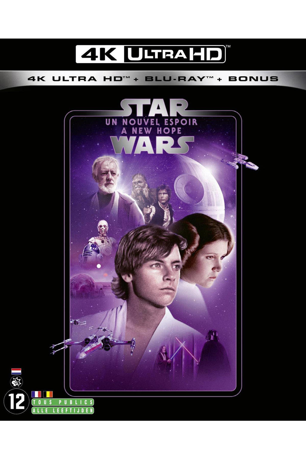 Star Wars Episode 4 A New Hope (4K Ultra HD Bluray) wehkamp
