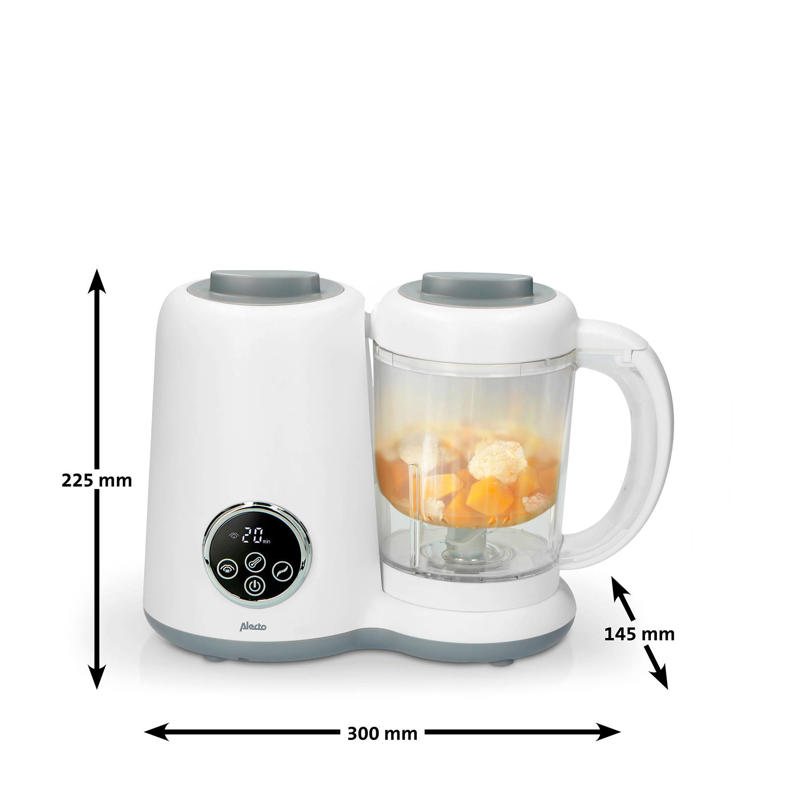 Alecto 5 in 1 gezonde babyvoeding foodprocessor wehkamp