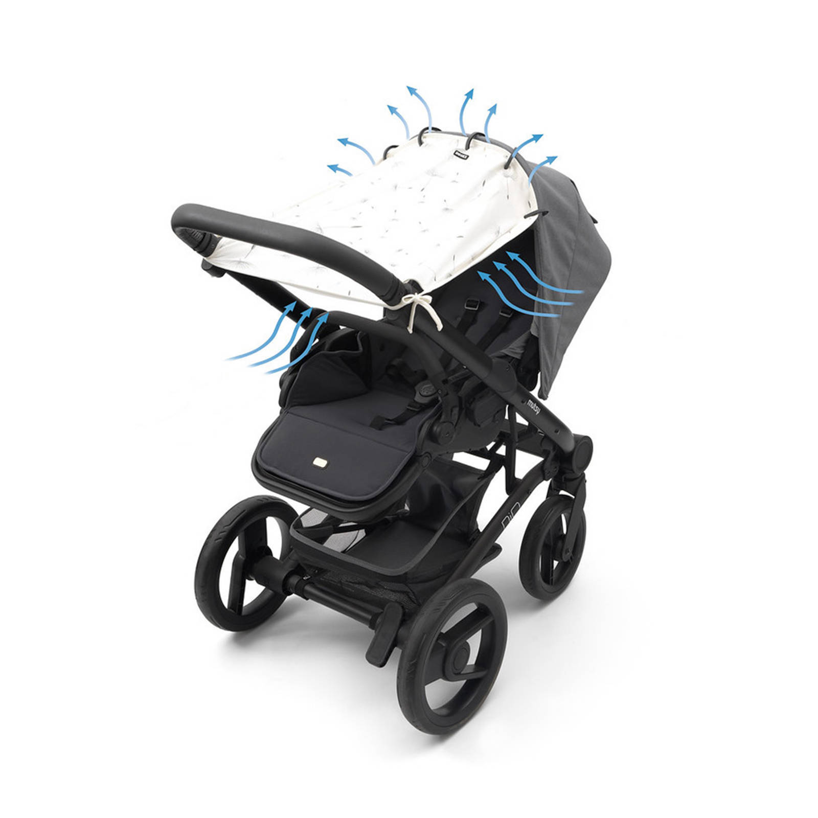 Dooky zonnescherm Universal Cover - Dandelion | wehkamp