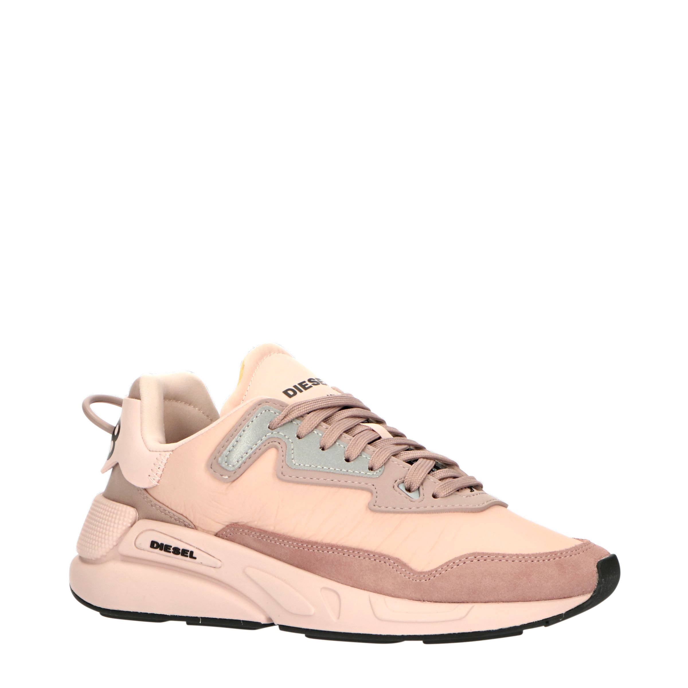 Diesel S-Serendipity chunky sneakers roze | wehkamp