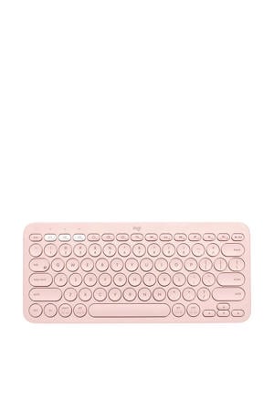 K380 US international Bluetooth toetsenbord (roze)