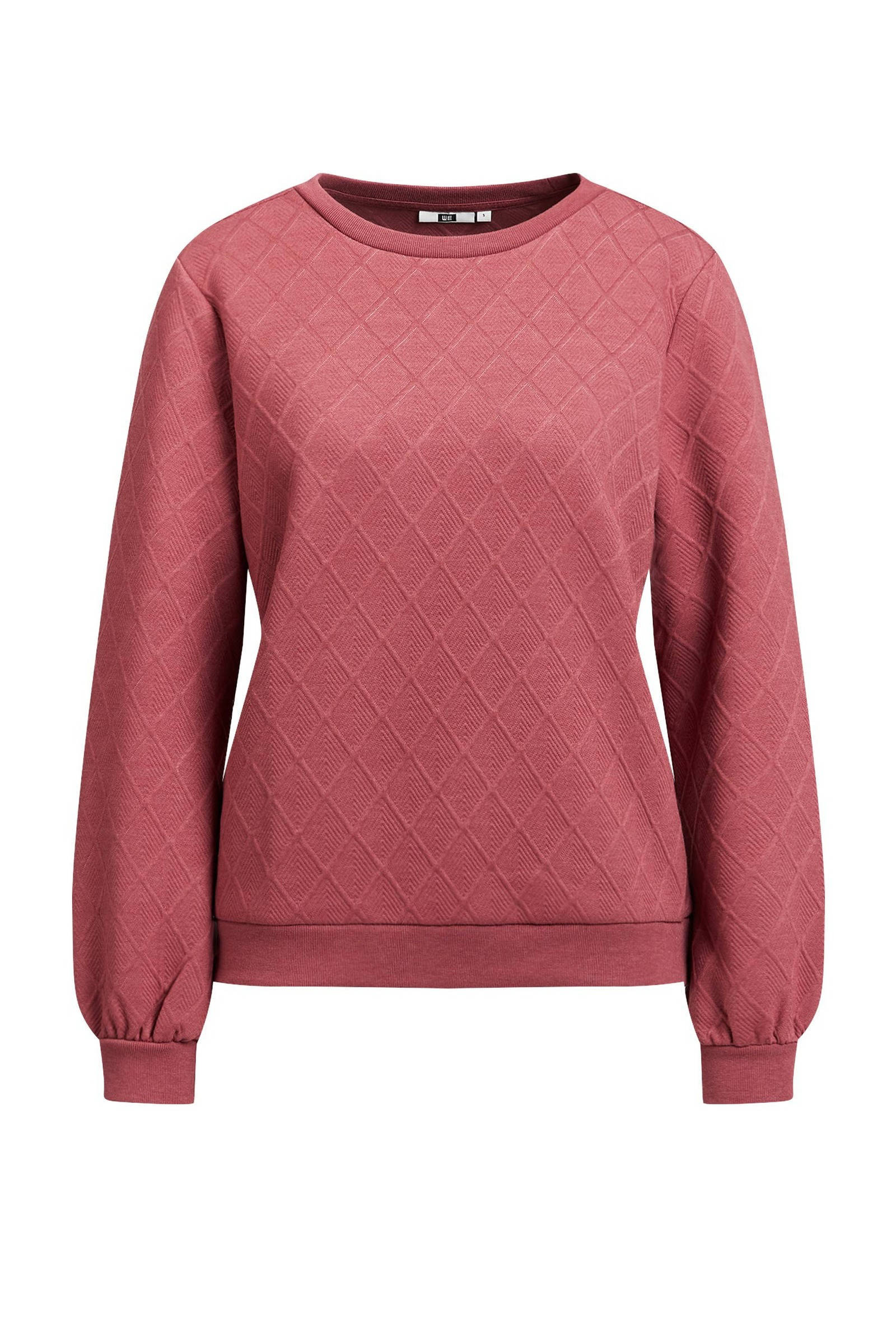 WE Fashion sweater oudroze | wehkamp DAMES JACQUARD SWEATER | 82309435 WE Fashion