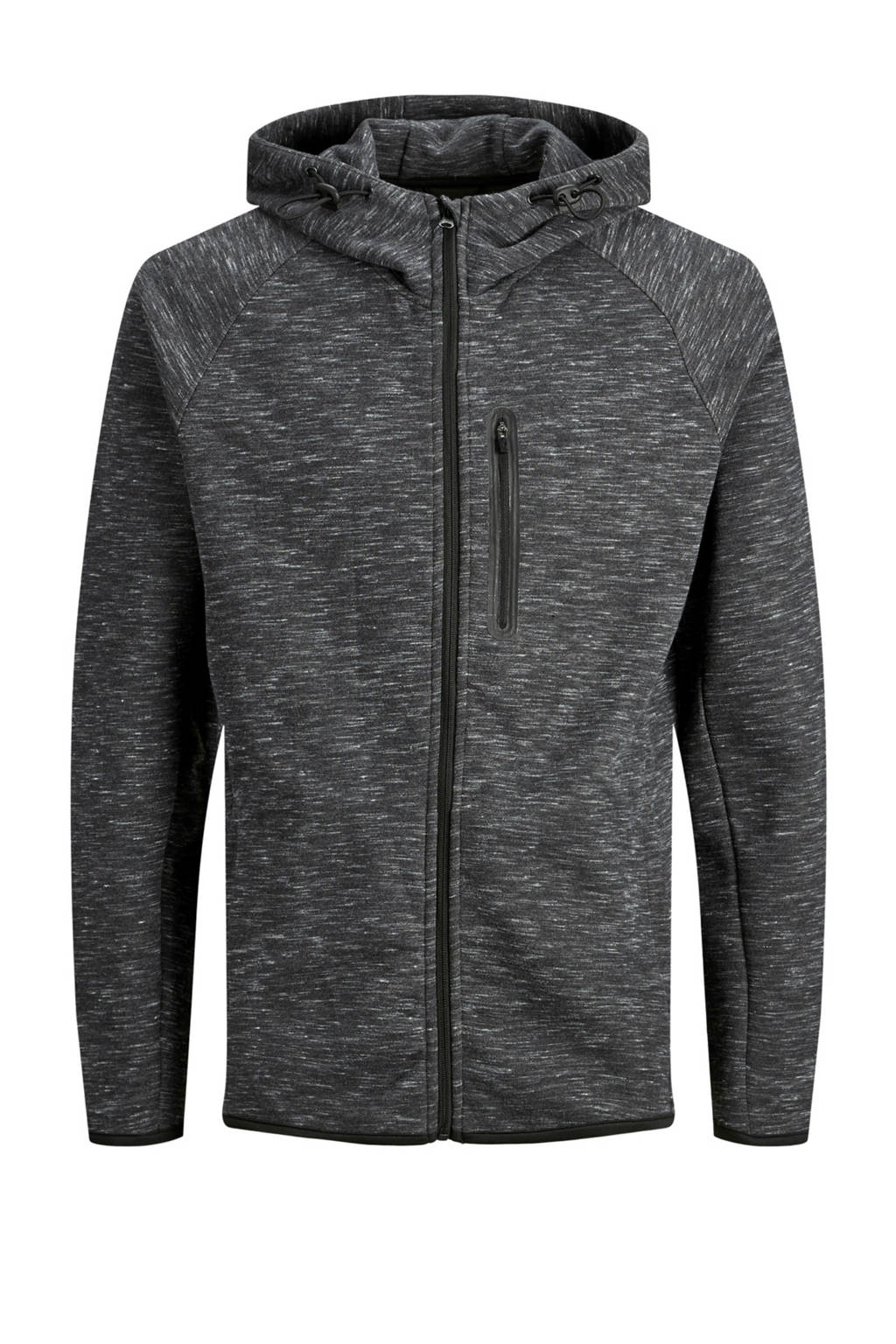JACK & JONES ESSENTIALS vest donkergrijs, Donkergrijs