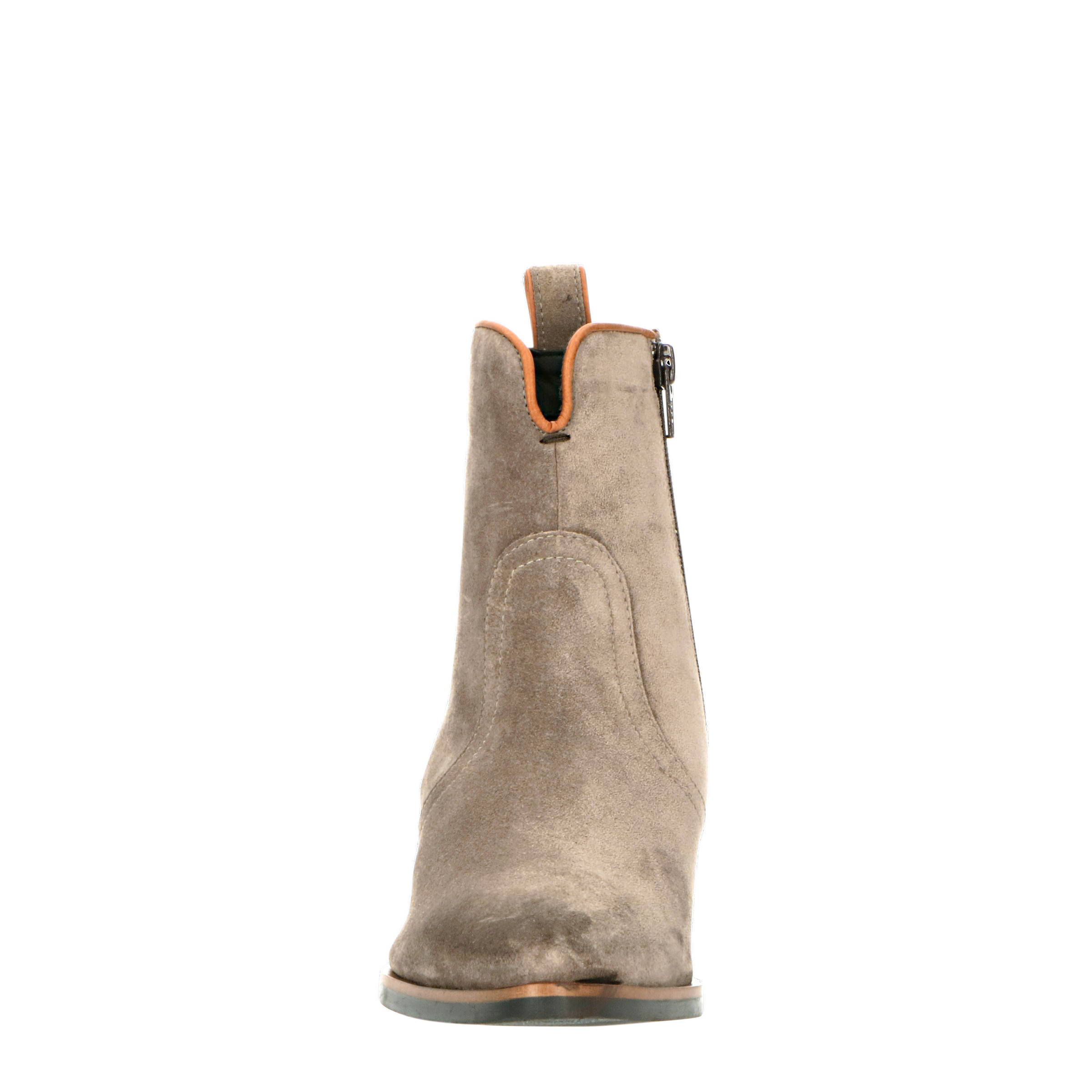 Maripe 31199 suède enkellaarzen taupe | wehkamp