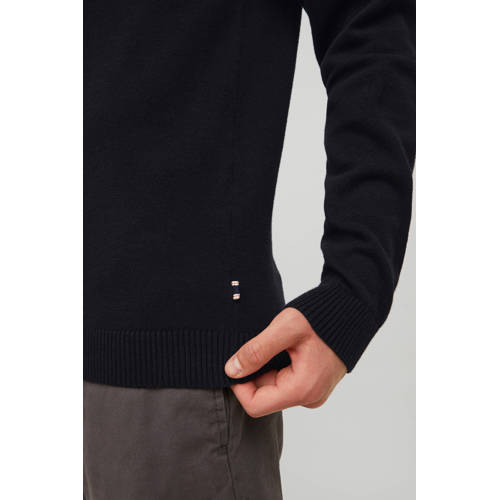 JACK & JONES ESSENTIALS trui JJEBASIC zwart afbeelding