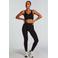 HKMX level 3 sportbh The Pro met ritssluiting zwart
