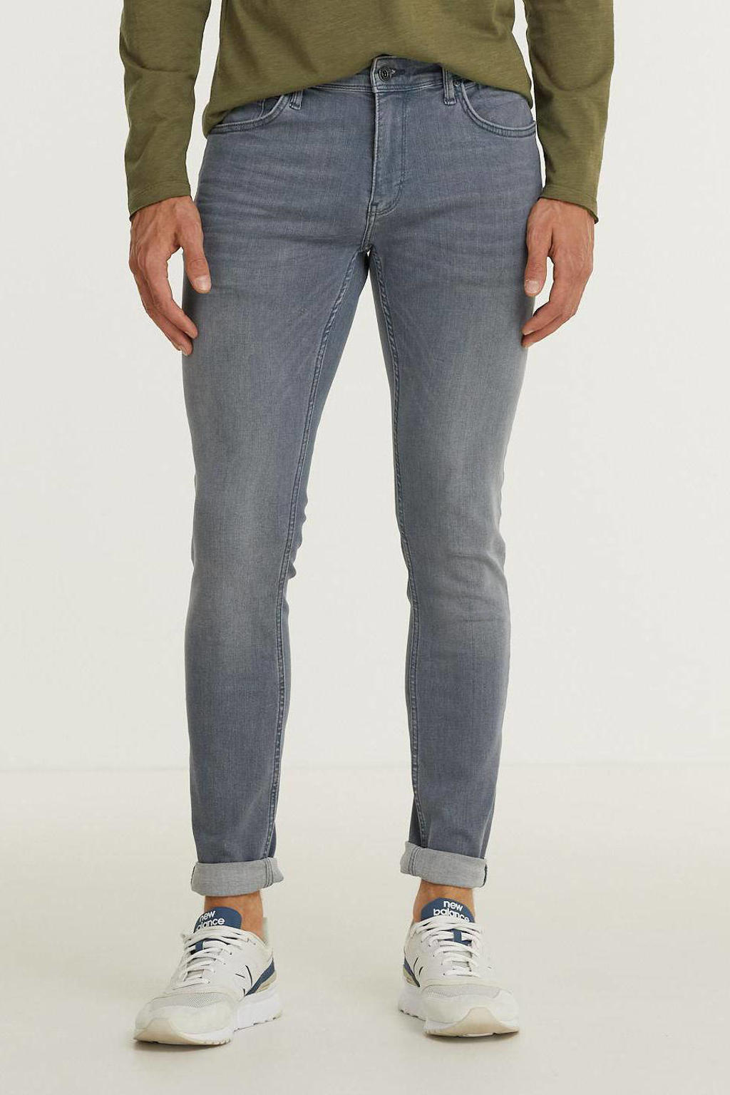 Purewhite skinny jeans The Jone W0160 blauw