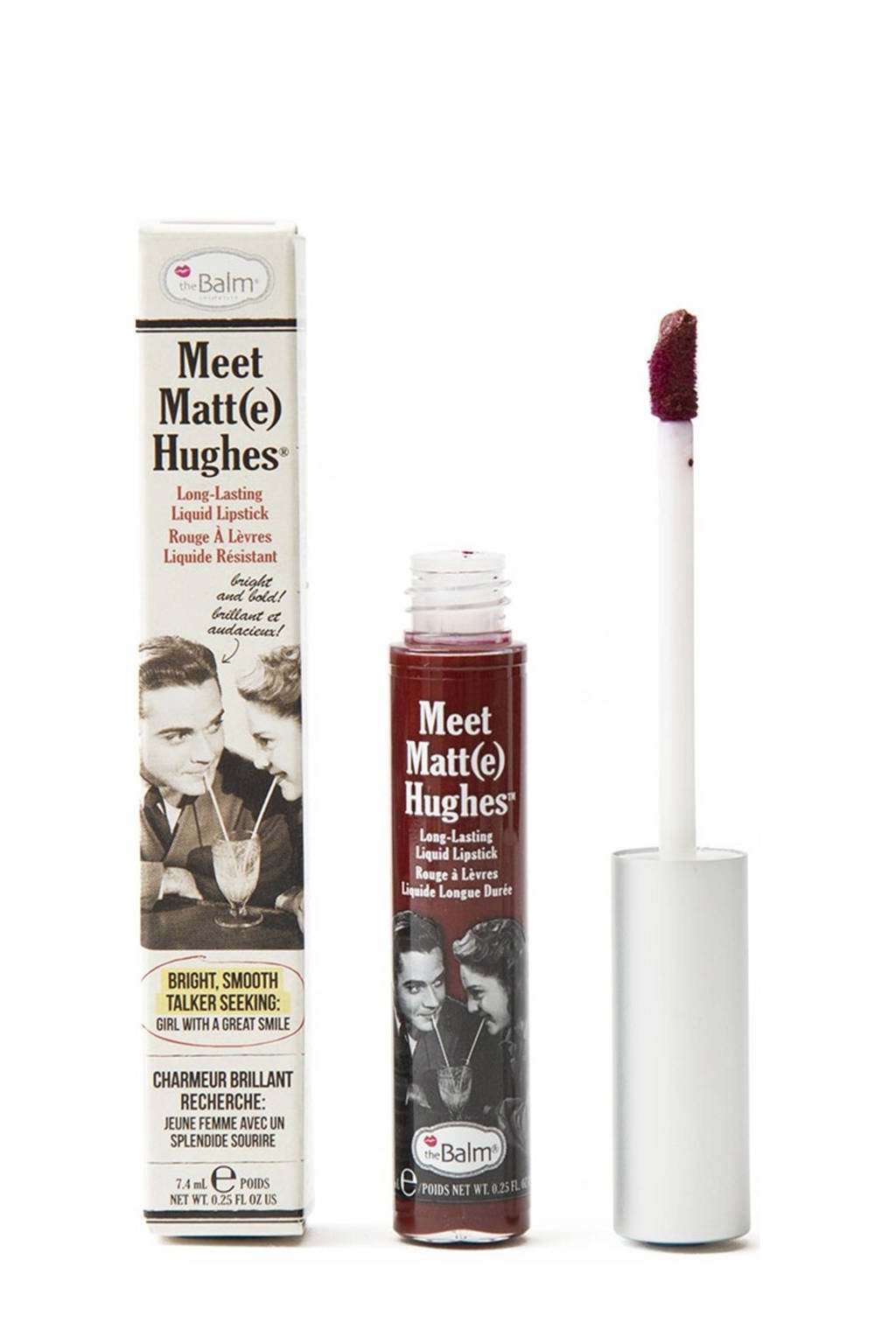 The Balm Meet Matte Hughes lippenstift - Adoring, Merlot