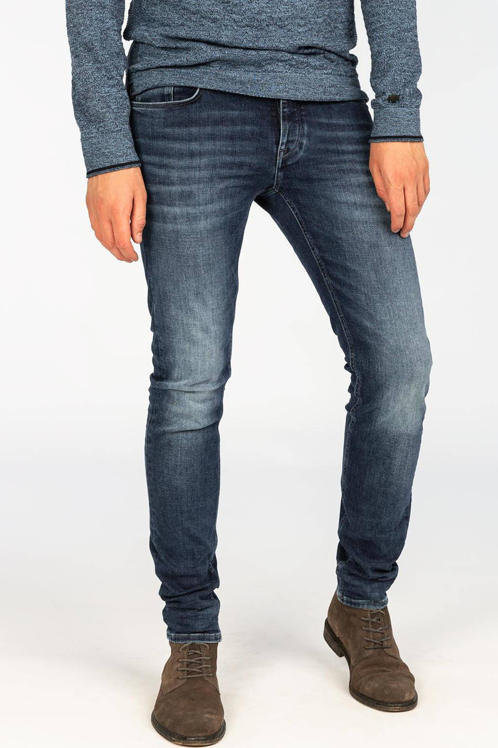 Cast Iron slim fit jeans Riser dark denim wehkamp