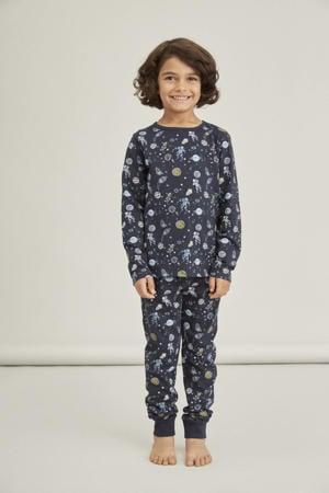   pyjama NKMNIGHTSET donkerblauw