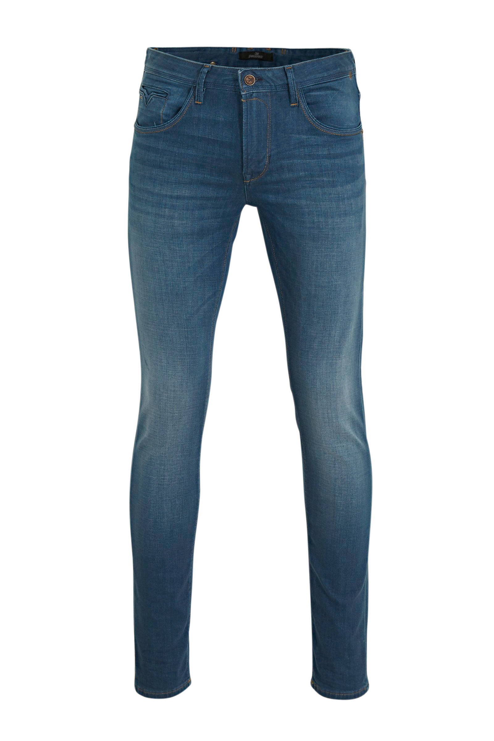 Vanguard slim fit jeans V85 scrambler left hand blue online kopen