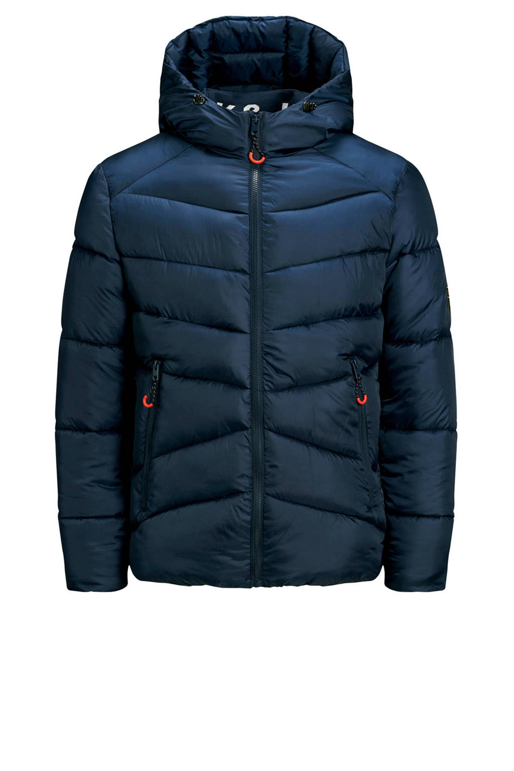 JACK & JONES JUNIOR gewatteerde winterjas Ander donkerblauw, Donkerblauw