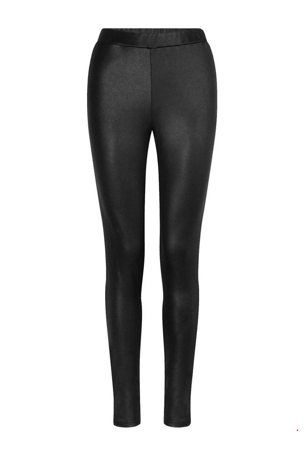 Tramontana coated skinny tregging zwart, Zwart