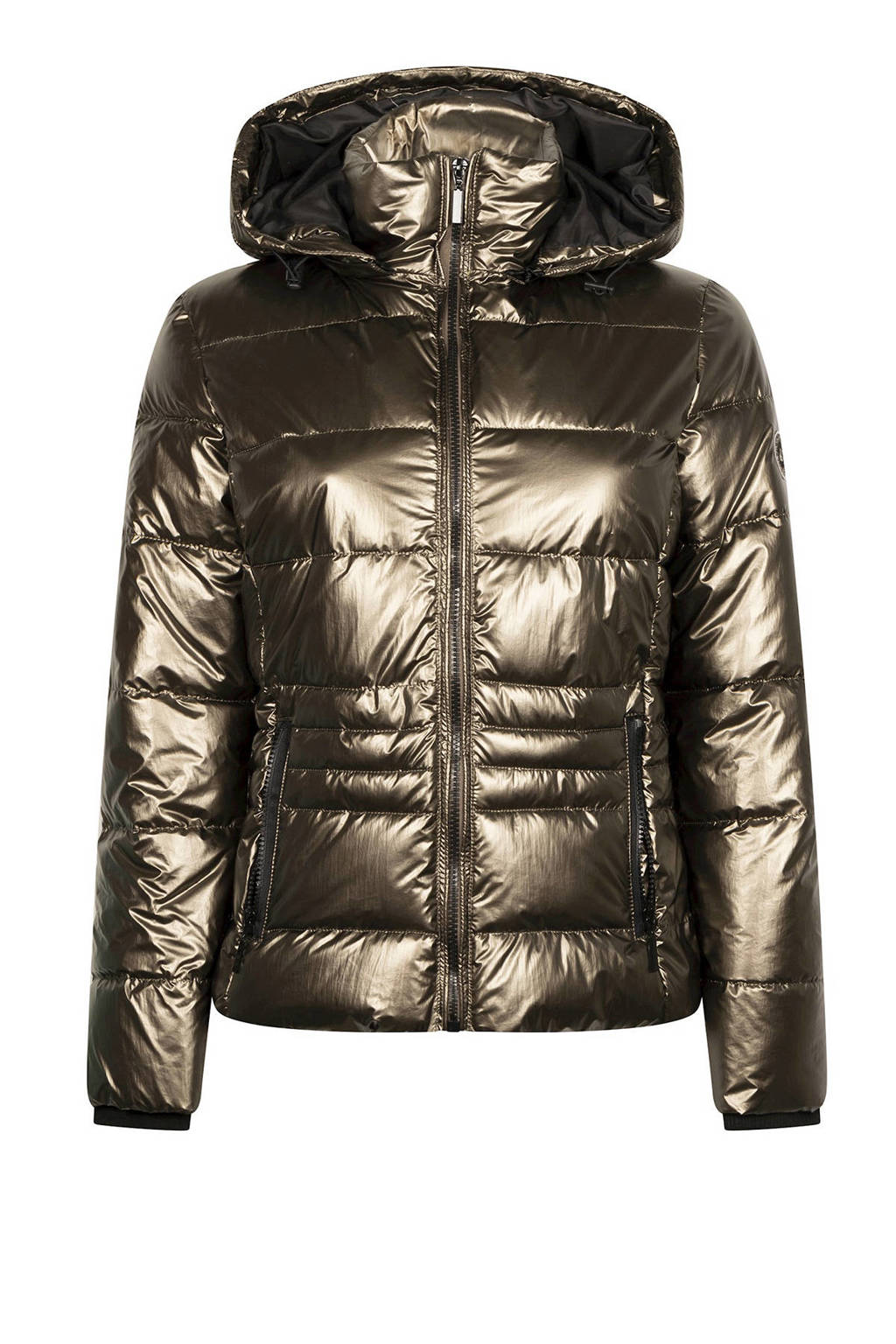 Tramontana gewatteerde jas goud, Goud