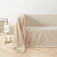 Wehkamp Home grand foulard Bonnie (350x275 cm), Beige