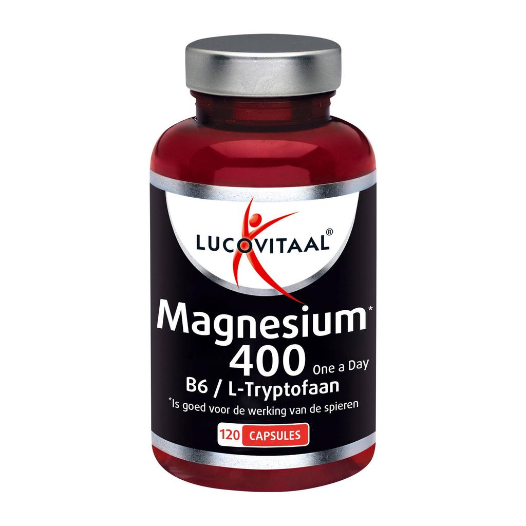 Lucovitaal Magnesium 400 L-Tryptofaan - 120 capsules