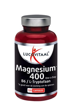 Wehkamp Lucovitaal Magnesium 400 L-Tryptofaan - 120 capsules aanbieding