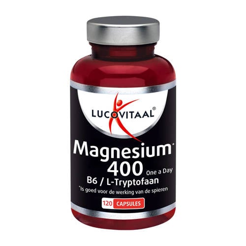 Wehkamp Lucovitaal Magnesium 400 L-Tryptofaan - 120 capsules aanbieding