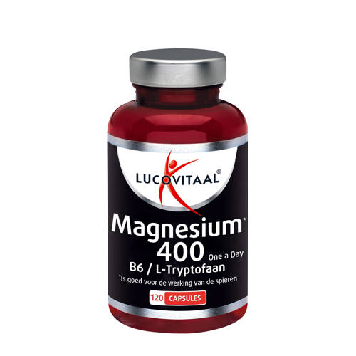 Lucovitaal Magnesium 400 L-Tryptofaan - 120 capsules